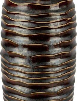 I.GE.A. Dekovase Vase aus Keramik (1 St), Dekovase Blumenvase Modern für Tischdeko Tischvase Deko Trockenblume