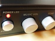 Mischpult DJ Mixer für 2 Mikrofone un Player Gesangprozessor Echo - Lenting