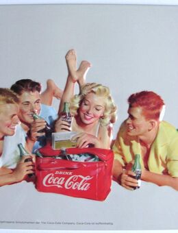 Coca Cola - Blechschild - Drink Coca Cola - Doberschütz