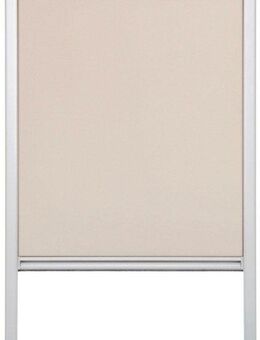 Dachfensterrollo Skylight, LICHTBLICK ORIGINAL, verdunkelnd, in Führungsschienen, verschraubt, mit Mittelzug