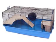 Skyline Nagerkäfig Barney - hellblau: L 100 x B 56 x H 46 cm