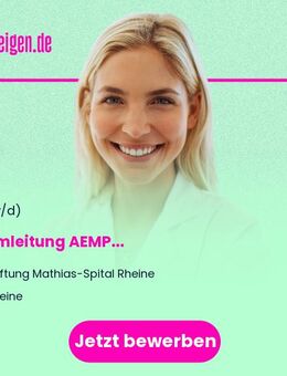 Teamleitung AEMP (m/w/d) - Rheine
