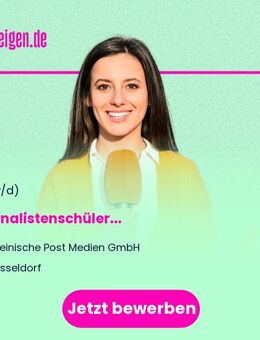 Journalistenschüler (m/w/d) - Düsseldorf