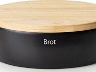 Continenta Brotkasten, Holz, Keramik, (1-tlg), Brottopf