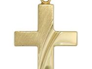 JOBO Kreuzanhänger Anhänger Kreuz, 585 Gold