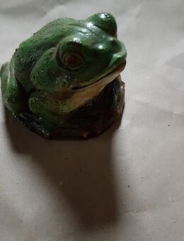 Frosch - Tierfigur, Figur, grün, qualitativ hochwertige Bemalung, Dekoration, Deko - Hamburg Wandsbek