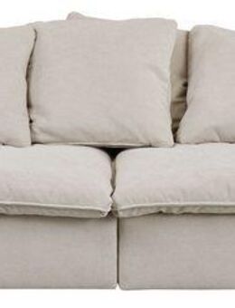 andas Big-Sofa Venslev, Lounge-Sofa, mit extra tiefer Sitzfläche und losen Kissen