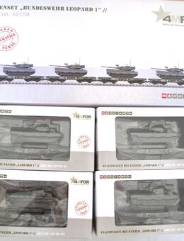Märklin-4MFOR HO 48720 Set Leopard I (4 Stück) Sonderserie! - 1:87 Neu in OVP - Heilbronn