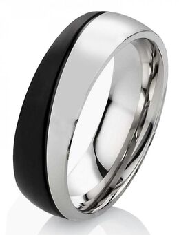 Herrenring Edelstahl HE023 mit gratis Gravur - Aholming