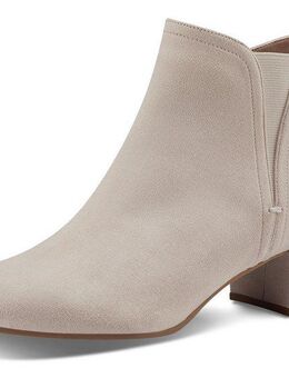 Tamaris Stiefelette, Blockabsatz, Businessschuh, Ankleboots mit Stretcheinsatz