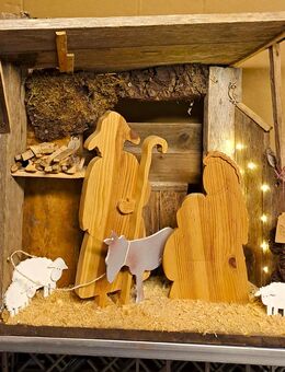 Rustikale Weihnachtskrippe - SONDERANGEBOT - Hamm