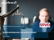 Sozialrechtsberater (m/w/d) in Teilzeit - Albstadt