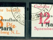 Deutsche Lokalausgaben Spremberg gestempelt Nr. 17 und 18 genau wie auf dem Bild zu sehen. - Porta Westfalica Zentrum