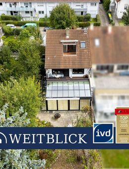 WEITBLICK: Großzügige Doppelhaushälfte mit weitläufigem Garten! - Pleidelsheim