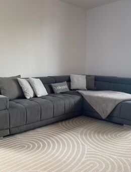 Eckcouch/ Wohnlandschaft Anthrazit - Bochum