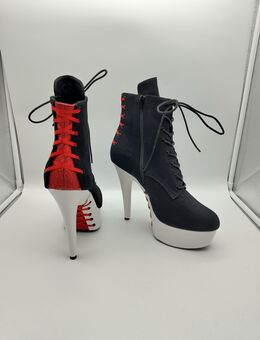 Plateau High Heels Stiefel in 44/43 - Fulda