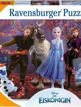 Ravensburger Puzzle tiptoi® Puzzle für kleine Entdecker: Disney Die Eiskönigin, 24 Puzzleteile, (2 x 24 Teile) Made in Europe