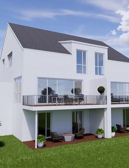 "Herrliches Wohnen in Rand- und Aussichtslage" Attraktive DHH in Ostelsheim - Ostelsheim
