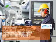Elektroniker für Betriebstechnik / Industrieanlagen-Elektroniker / Elektro-Installateur (m/w/d) - Weingarten (Baden)