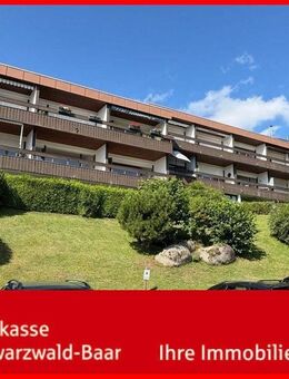 Schönes 2-Zimmer-Appartement mit Kfz-Stellplatz und fantastischem Blick - Schonach (Schwarzwald)