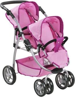 Knorrtoys® Puppen-Zwillingsbuggy Big Twin - UMA. Das Einhorn