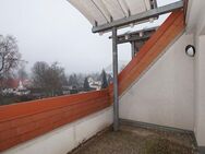 Tolle 2-Raum-Maisonette-Wohnung im Dachgeschoss mit Balkon in Marienthal - Zwickau