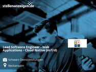 Lead Software Engineer - Web Applications - Cloud Native (m/f/d) - Neckarsulm