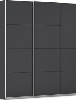 rauch Schwebetürenschrank Kleiderschrank Schrank Garderobe AGORDO mit Dekor- oder Hochglanzfront (in zwei Griff-Farben) durchdachte Innenausstattung, in 4 Breiten und 2 Höhen MADE IN GERMANY