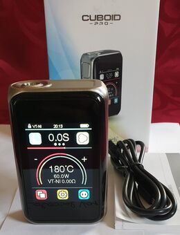 Joyetech Cuboid Pro. FP.75€ Neuwertig ! SAMMLUNGSVERKLEINERUNG! Akkuträger, E Zigarette, Mod Box, Vape. - Bühl