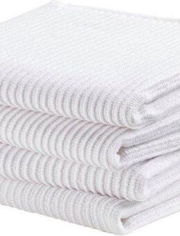 DDDDD Spültuch Basic, (Set, 4-tlg), mit luxuriöser Rippenstruktur und optimale Feuchtigkeitsaufnahme