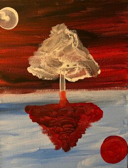 Acryl auf Leinwand - Leipzig Mitte