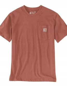 Shirt Carhartt Herren T-Shirt Workwear Premium Arbeit Kurzarm Shirt Heavyweight Pocket Carbon - Wuppertal