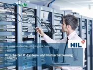 Mitarbeiter IT-System- und Nutzerbetreuung (m/w/d) - Bonn