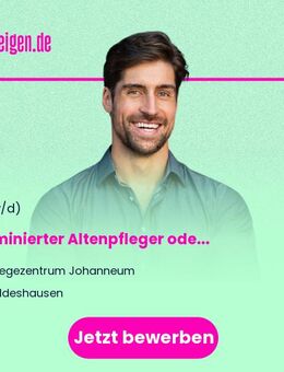 Examinierter Altenpfleger (m/w/d) oder Gesundheits- und Krankenpfleger (m/w/d) - Wildeshausen