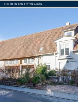 Vielfältige Nutzung in 3 Wohneinheiten im Reihenhausflair mit Ausbaupotenzial - Deckenpfronn