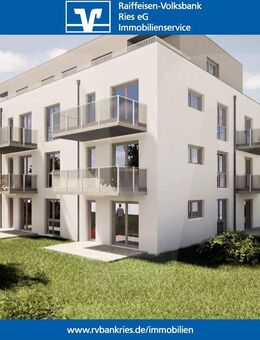 Neubau: 3-Zimmer-Erdgeschosswohnung mit Terrasse (Wohnung Nr. 5.4) - Nördlingen