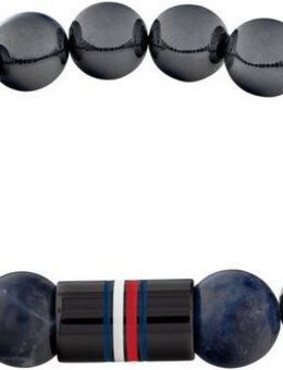 Tommy Hilfiger Armband JAMESON, mit Sodalith, Hämatit, Onyx, Emaille