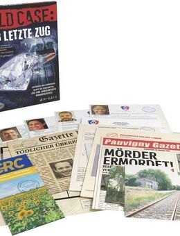 Thinkfun® Spiel Cold Case: Der letzte Zug, Familienspiel