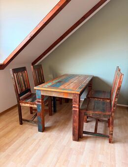 Retro Esstisch und Stühle - Waghäusel