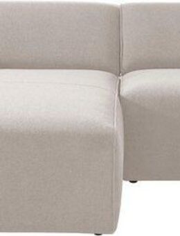 andas Ecksofa Noord mit Kedernaht, Breite 234 cm, L-Form, mit Kedernaht, Breite 234 cm, Cord, Struktur, Webstoff
