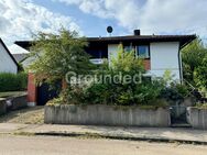 Unterkellertes Einfamilienhaus mit Garage und großem Garten in Ansbach-Schalkhausen - Ansbach