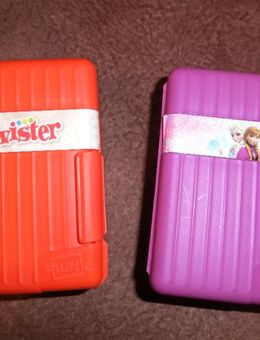 SHUFFLE Kartenspiele TWISTER und EISKÖNIGIN/ sehr gut erhalten - Duisburg
