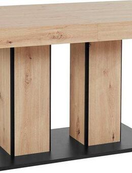 HELA Säulen-Esstisch, Synchronauszug 140-180-220cm