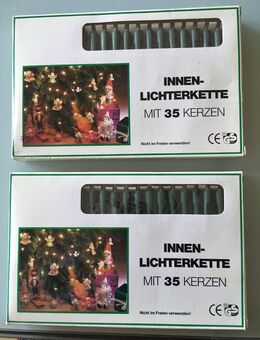 Innen-Lichterketten NEU, 2 Stück, auch einzeln - Köln