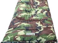 EXPLORER Mumienschlafsack Ranger Camping Schlafsack 230x80x55cm Outdoor -18°C