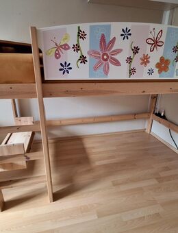 Massivholz Hochbett - Aachen