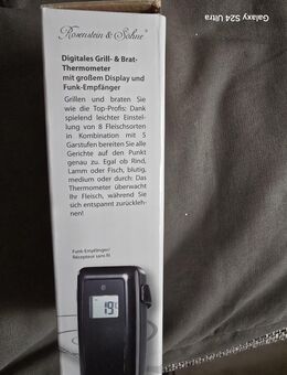 Digitales Grill- und Backthermometer Rosenstein & Söhne - Grafschaft