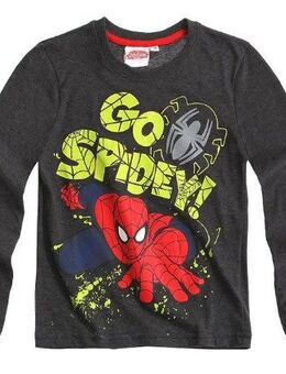 Spiderman Langarmshirt -Dunkelgrau- *NEU* Größe 128 - Dreieich