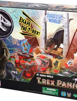 EPOCH Games Spiel Jurassic World - T-Rex Panic, Familienspiel