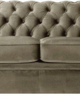 Home affaire Chesterfield-Sofa Chesterfield Home 2-Sitzer, mit edler Knopfheftung und typischen Armlehnen